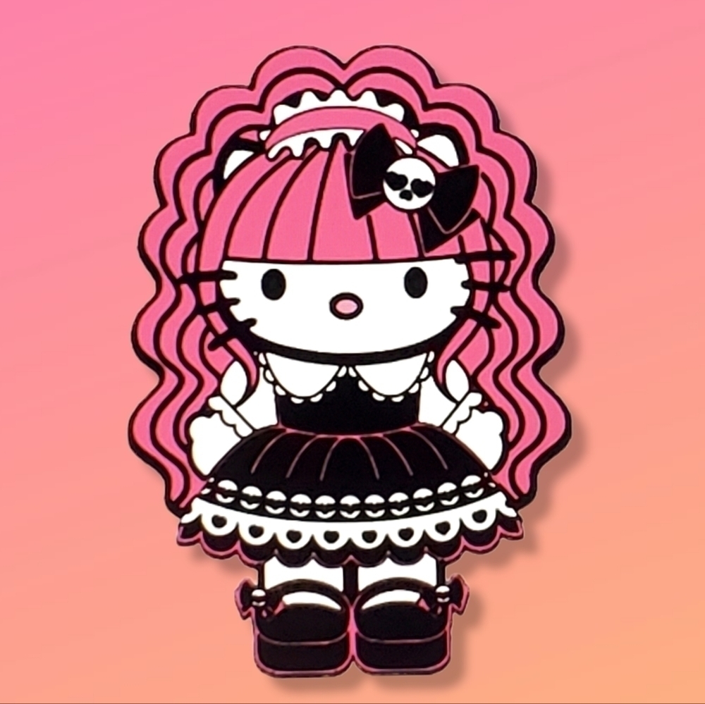 Kawaii Punk Kitty Decal